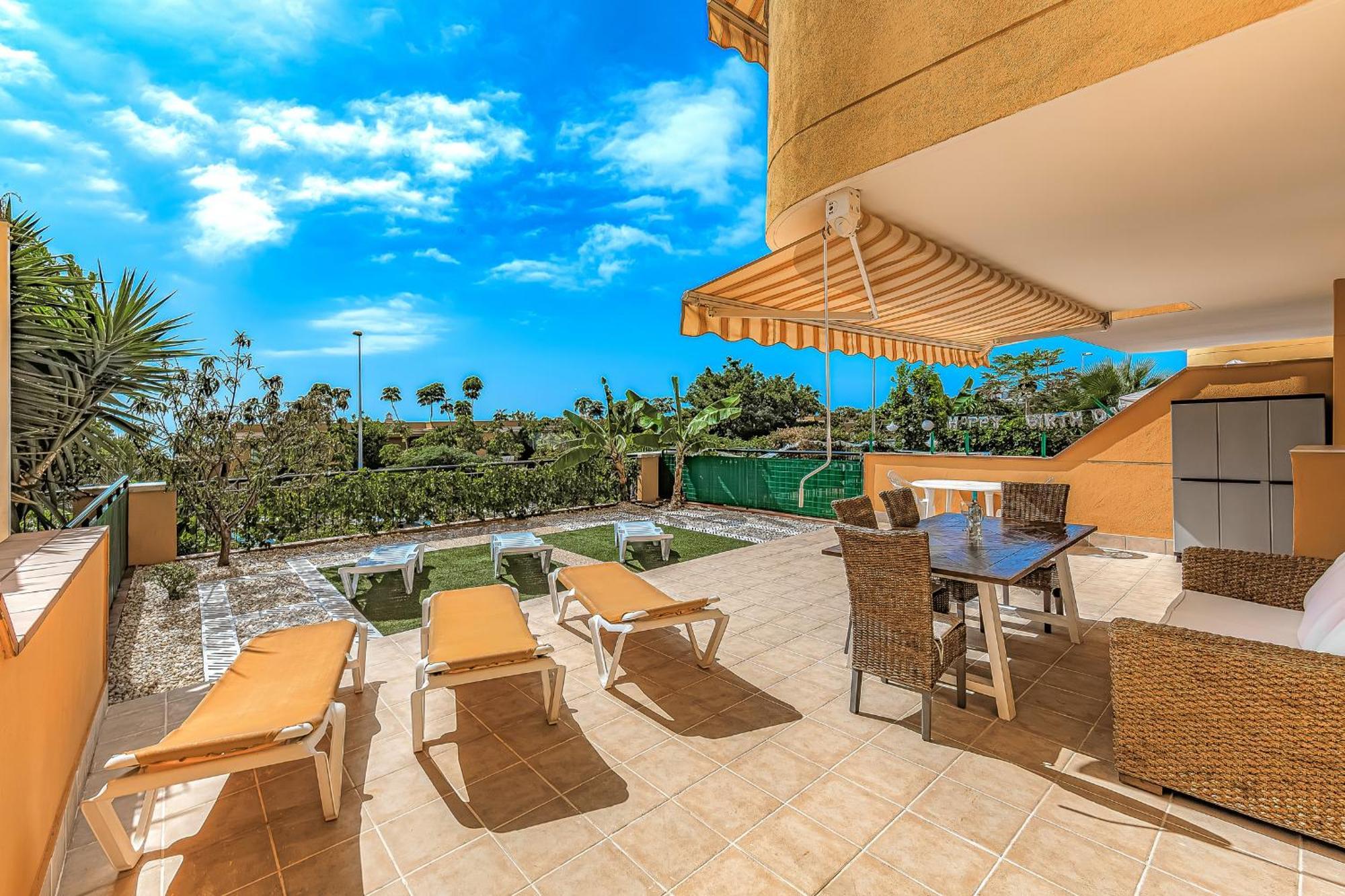 Ocean View Family Apartment In Playa La Arena Puerto de Santiago  Exteriör bild